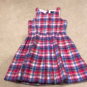Polo madras print sundress